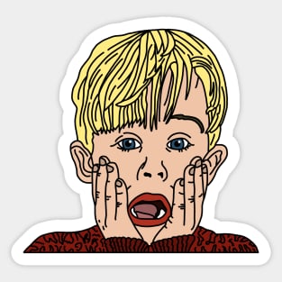 Home Alone Kevin Sticker